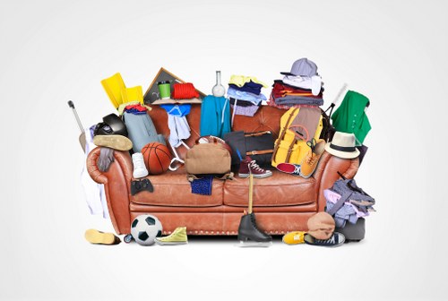 Illustration of house clearance services in East Ham