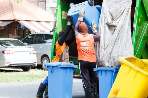 Professional house clearance team