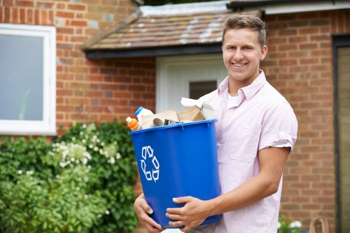 Organized house clearance in East Ham